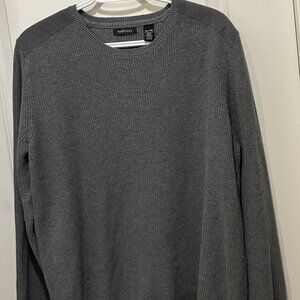 Van Heusen: Size XL/TG Gray Sweater